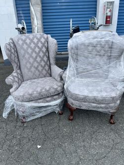 Wingback Chairs w/ Sofa