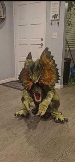 Boys dilophosaurus costume L