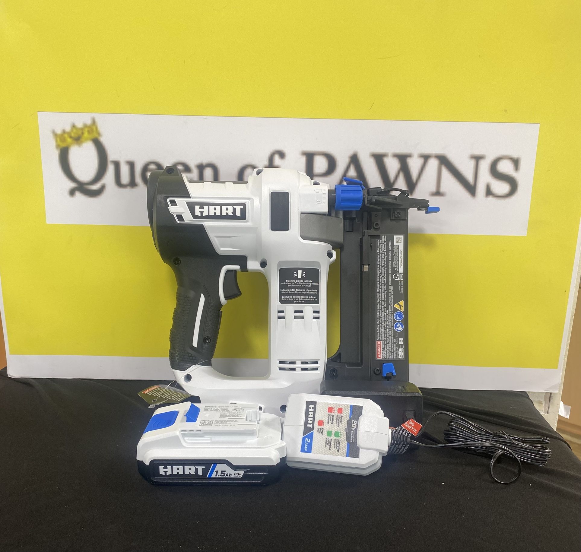 Hart Nail gun With Battery And Charger