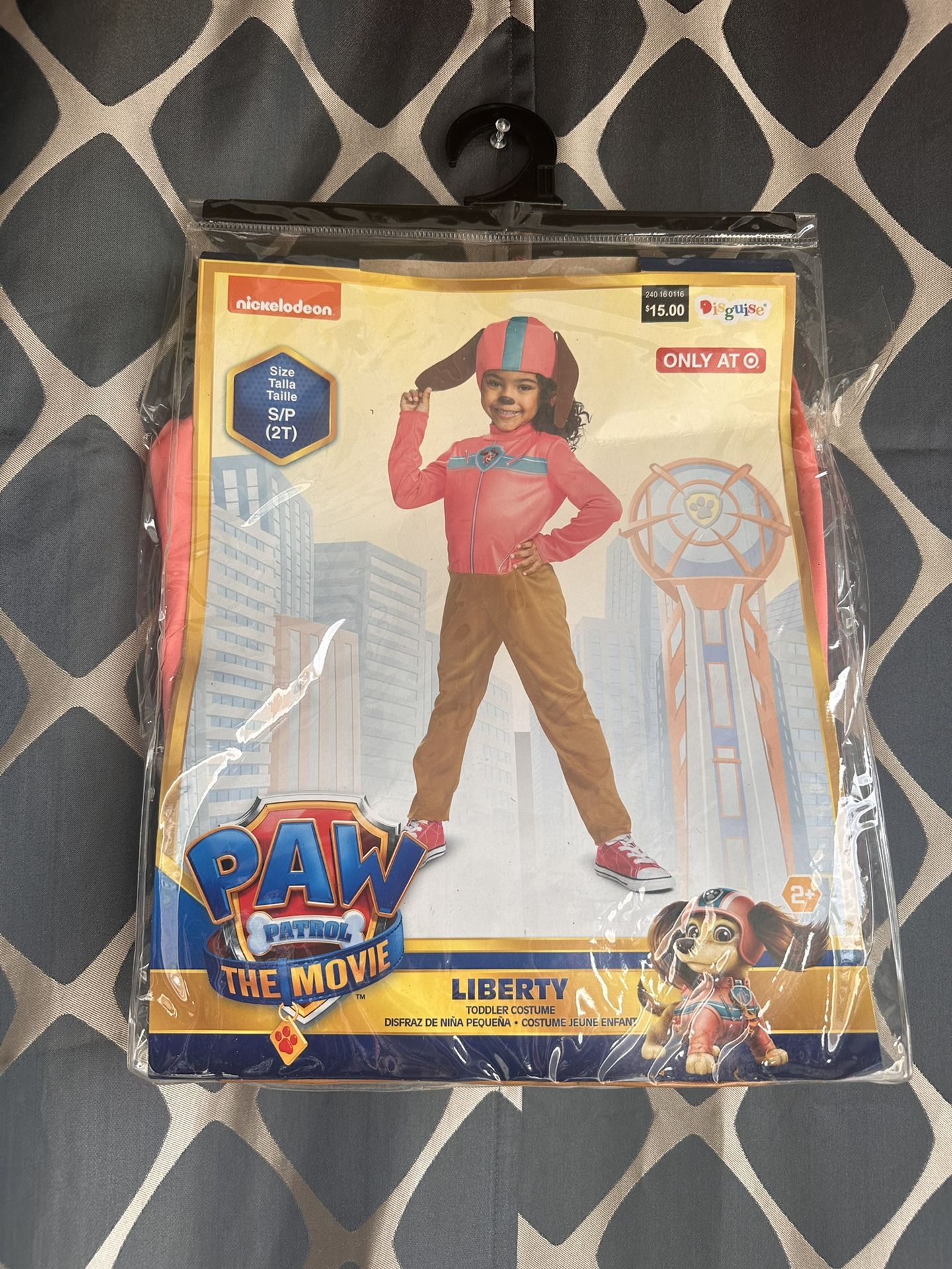 Liberty -Paw Patrol small 2T Halloween costume brand new with tags