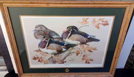"Color Guards" by Art LaMay, Limited Edt for Ducks Unlimited, Signed