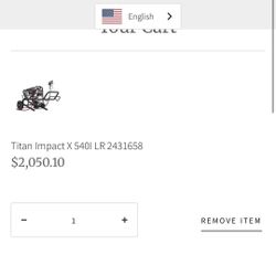 Titan 540i ‘Low -Rider’ Airless Paint Sprayer