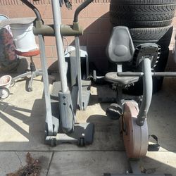 Elliptical And Bike