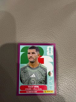 Panini FIFA World Cup 2026 Youcef Atal Algeria ALG 4 Soccer Sticker