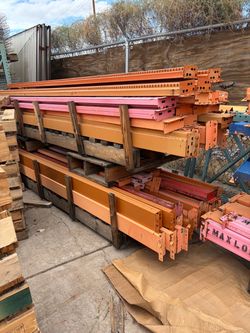 Used Pallet Rack Beams – Large Lot