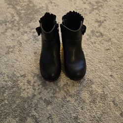 Toddler Girl Bow Boots 