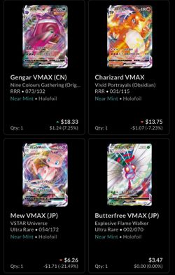 Pokemon Lot - Vmax