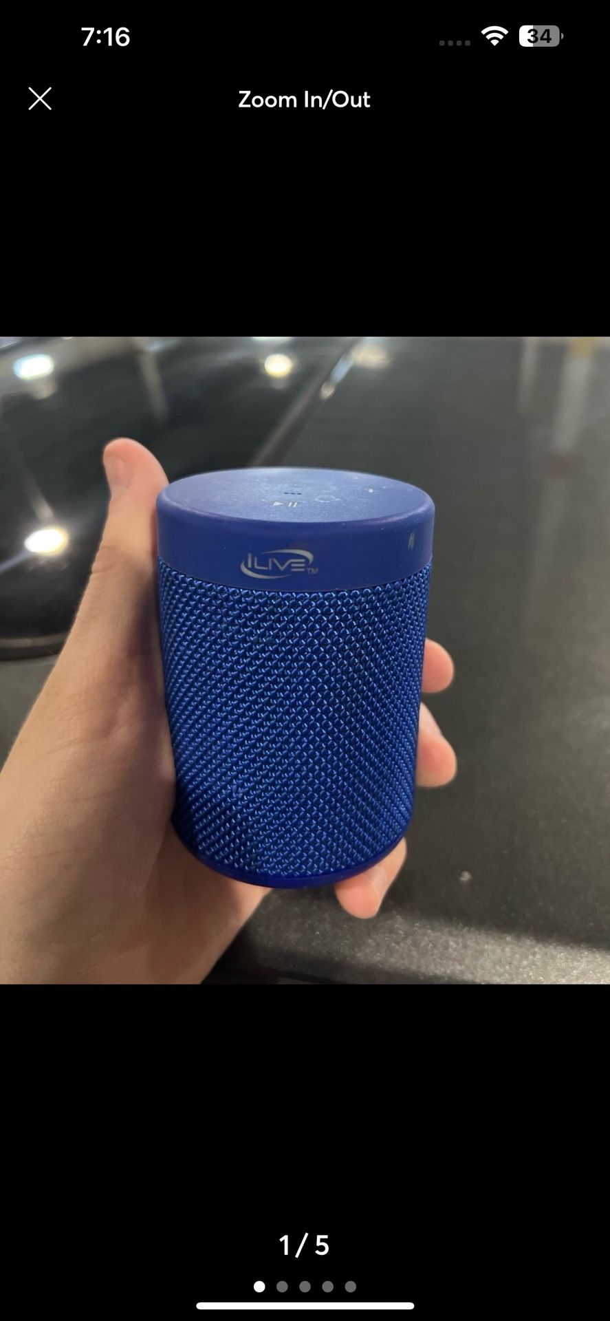Live Portable Bluetooth Speaker