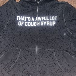 Awful Lot Of Cough Syrup Rhinestone