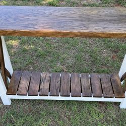 Farmhouse TV Stand / Entryway Table 