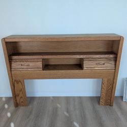 Headboard Queen Oak