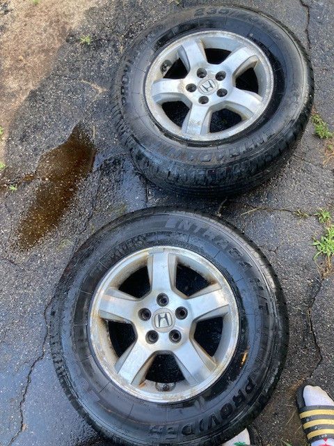 Great Condition Tires And Rims (Honda)