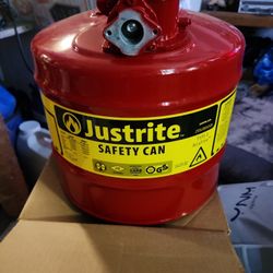 Justrite Safety Can