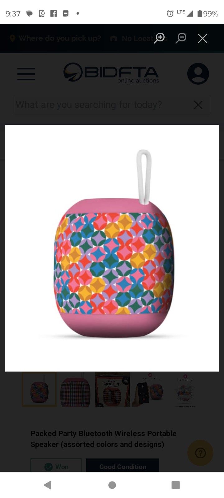 Packed Party Bluetooth Speaker