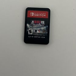 RBI 19 Baseball Game For Nintendo Switch