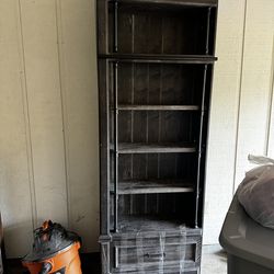 tall bookshelf