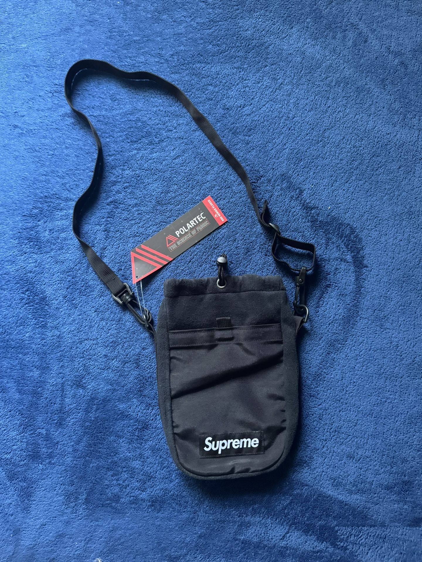 Supreme Polartec Sling Bag Black