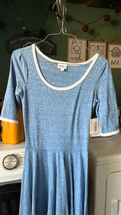 Nwt luluroe Nicole baby blue dress