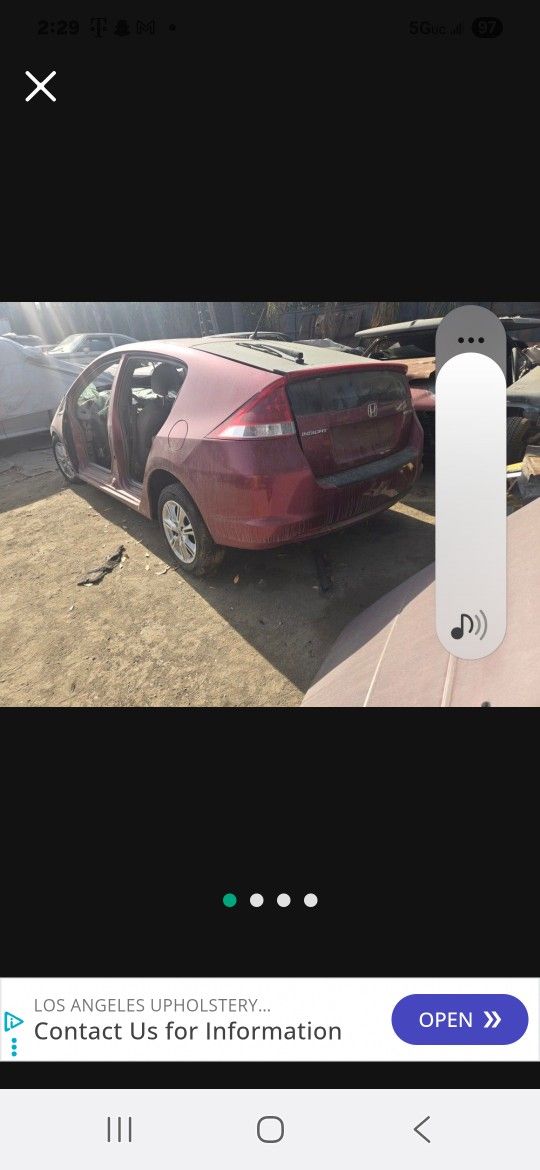 2010 honda  for parts