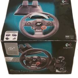 Logitech Driving Force GT: Force Feedback Steering Wheel Playstation 3, PS2 & PC