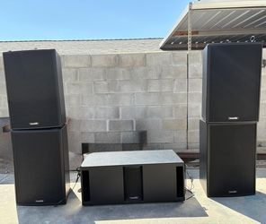 Pro SPEAKERS for DJ/club/ church/SHOP