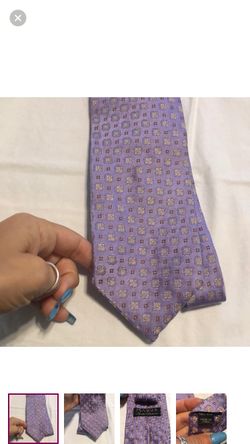Jos. A. Bank Signature Collection purple silk tie