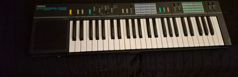 Yamaha PSR-12, a vintage electronic keyboard and synthesizer first produced in 1987