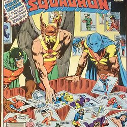 Dc's All Star Squadron #1 1981 VF- Newsstand 