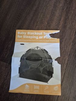 Baby blackout tent