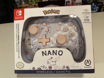 PowerA Enhanced Wireless Controller for Nintendo Switch - Pikachu Garden