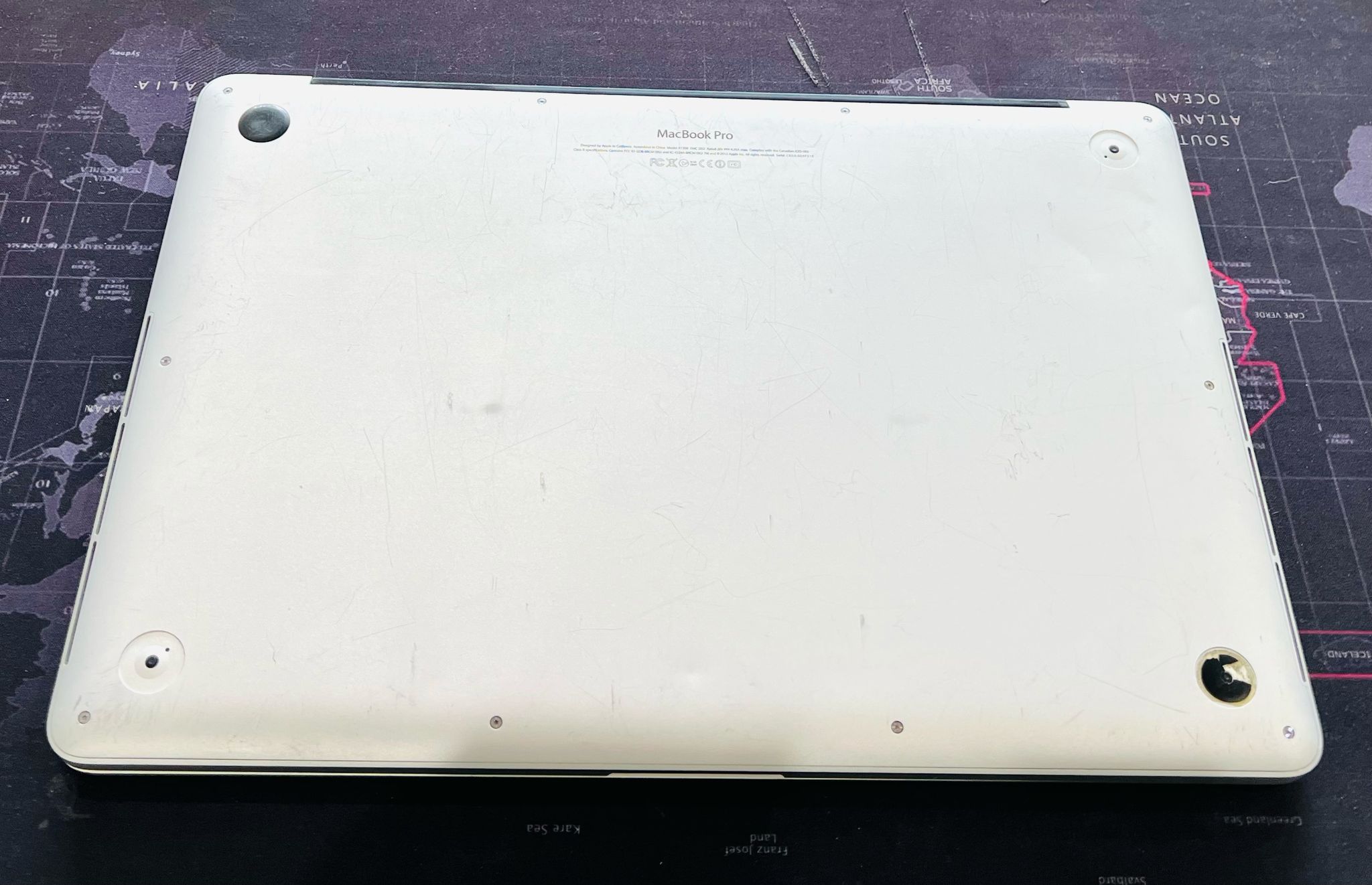 Apple MacBook Pro 15” Retina 2012 Core i7 16GB 750GB SSD Scratch On Screen  Fully Functional