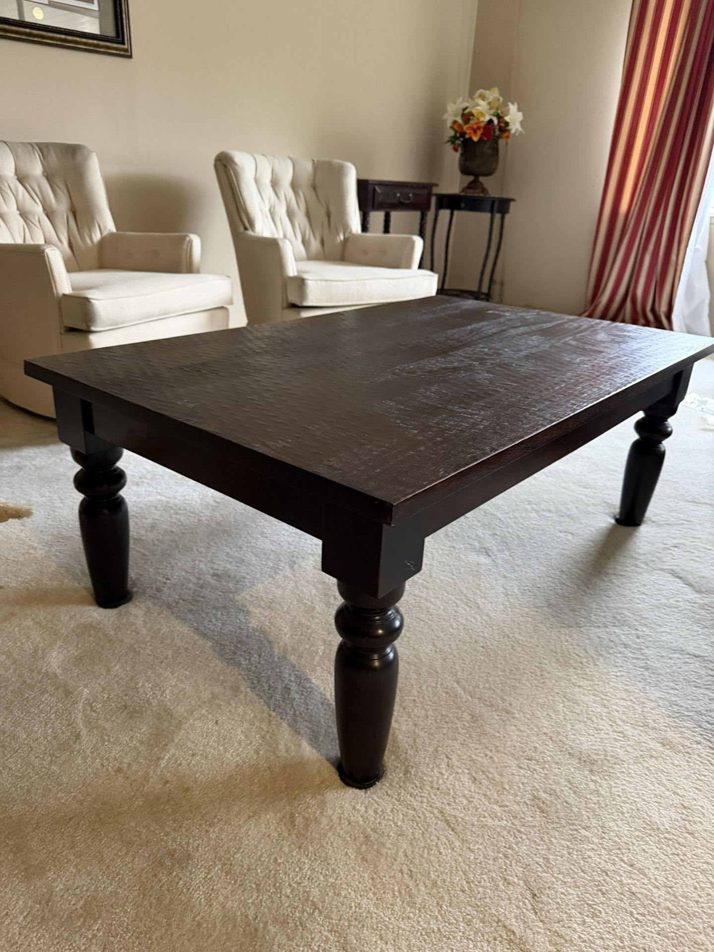 Coffee Table And End Console Table Family Room