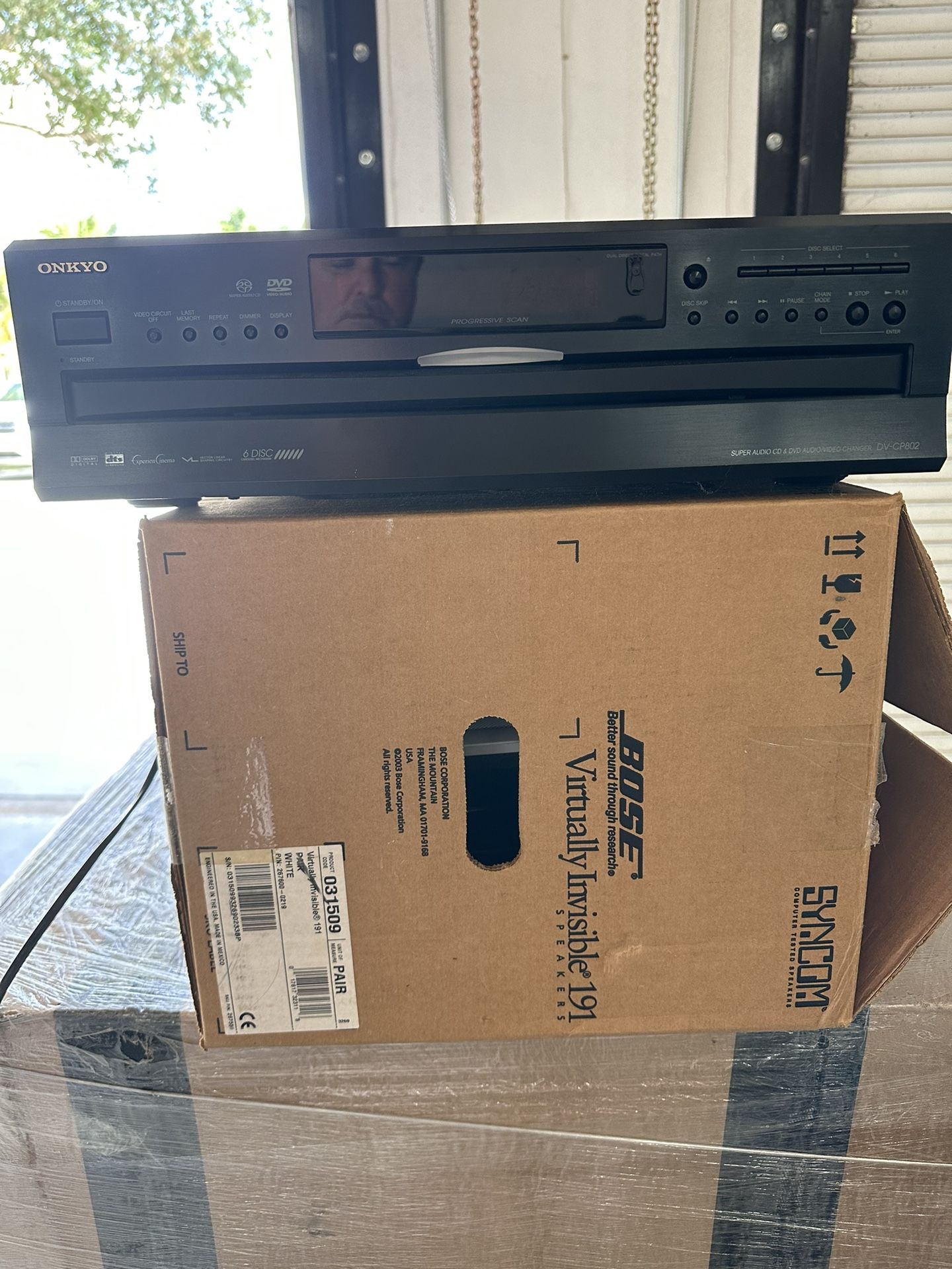 Onkyo Super Audio CD & DVD Audio Video Changer