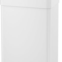 Automatic Trash Can,21.1 Gallon Touchless Motion Sensor Trash Bin, Smart Garbage Can with Soft-Close Lid, Bag Retainer Ring and Display Light,for Kitc