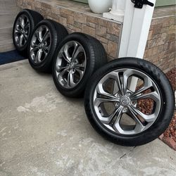 17” OEM HONDA RIMS & TIRES
