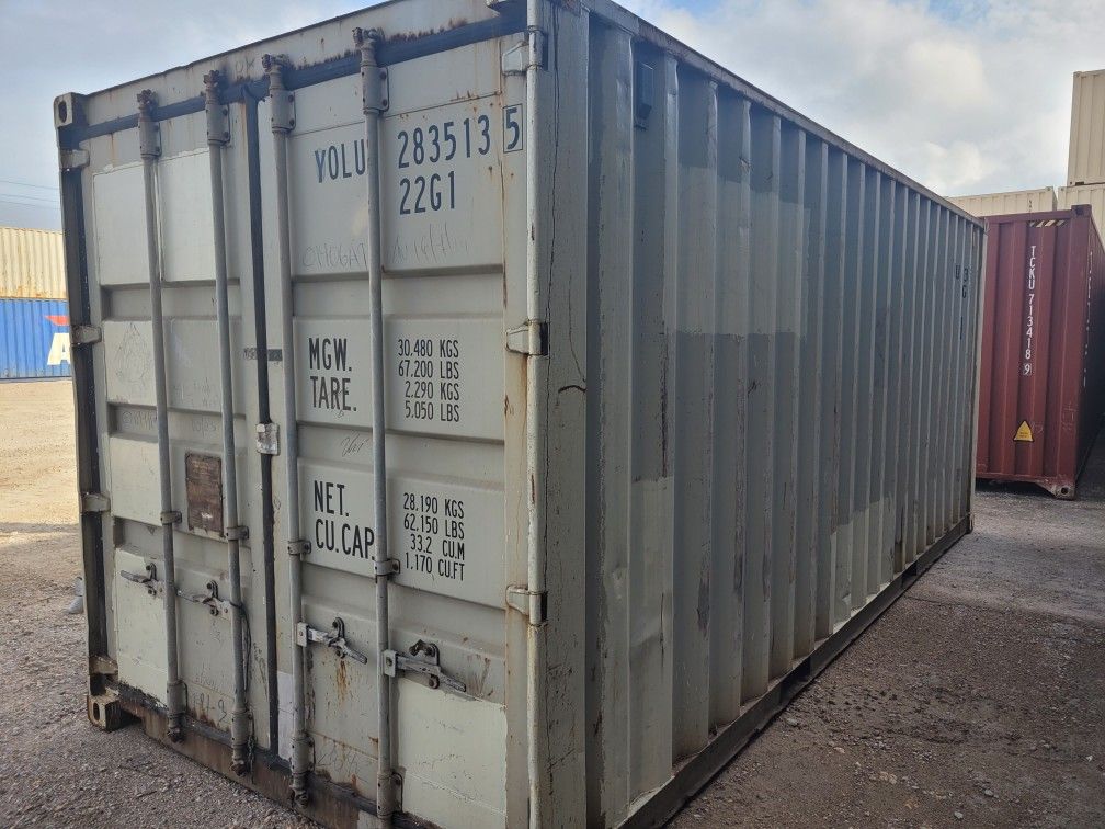 20ft Wind & Water Tight Shipping Containers For Sale 