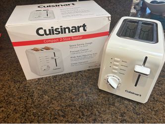 Cuisinart 2slice toaster, like new, in box.