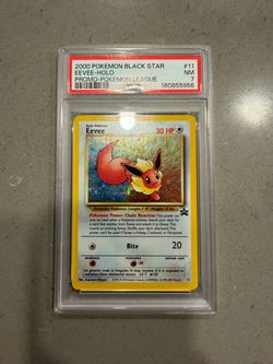 PSA 7 Eevee Holo 2000 Pokemon Black Star Promo #11