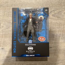 In Hand, Brand New, Never Opened Mcfarlane - DC Multiverse - Batman Returns - Max Shreck- Red Label - 7” Action Figure