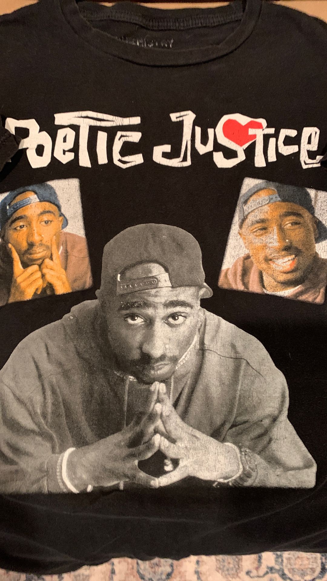 Tupac Poetic Justice T-shirt Adult Medium