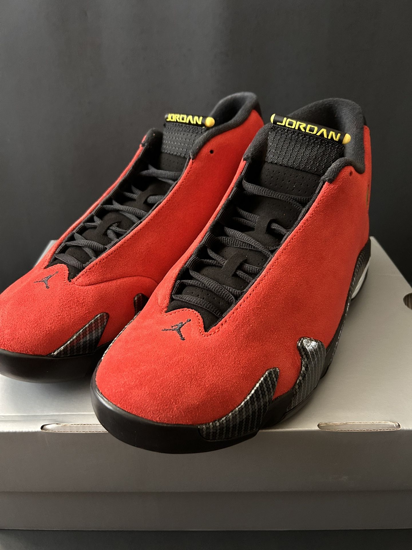 NEW Jordan 14 - Ferrari (Size 12)
