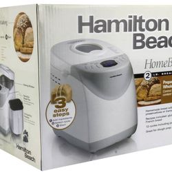 Hamilton Beach HomeBaker 2 Pound Automatic Breadmaker with Gluten Free Setting | Model# 29881