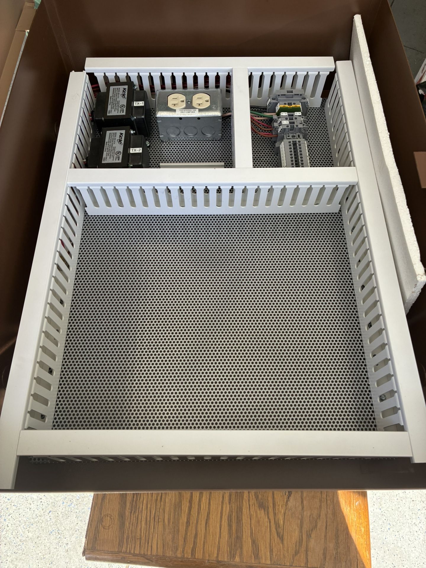 New HVAC Control Panel