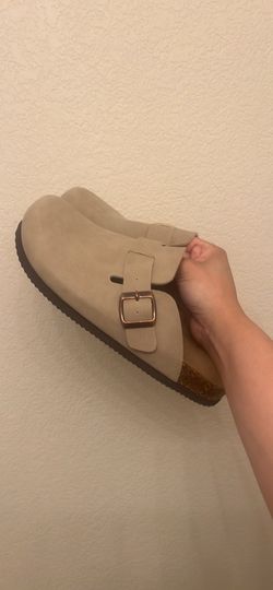 SUFU Tan Clogs