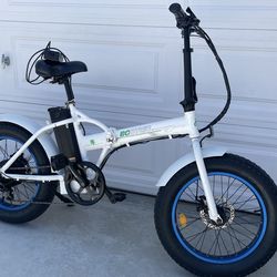 ECOTRIC 36V FAT TIRE PORTABLE AND FOLDING ELECTRIC BIKE
