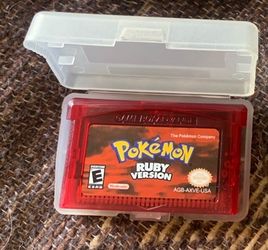 Pokémon Ruby for Gameboy