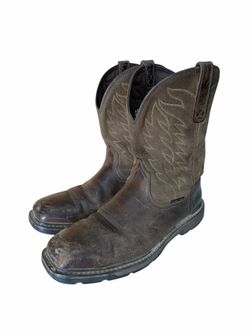 Ariat Work Steel Toe Waterproof ASTM F2413-17 I/75 C/75 Cowboy Boots Sz 12D