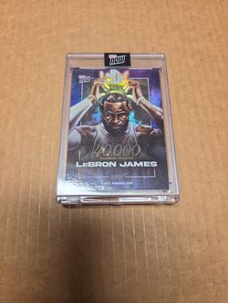 Lebron James topps now 40,000 career points