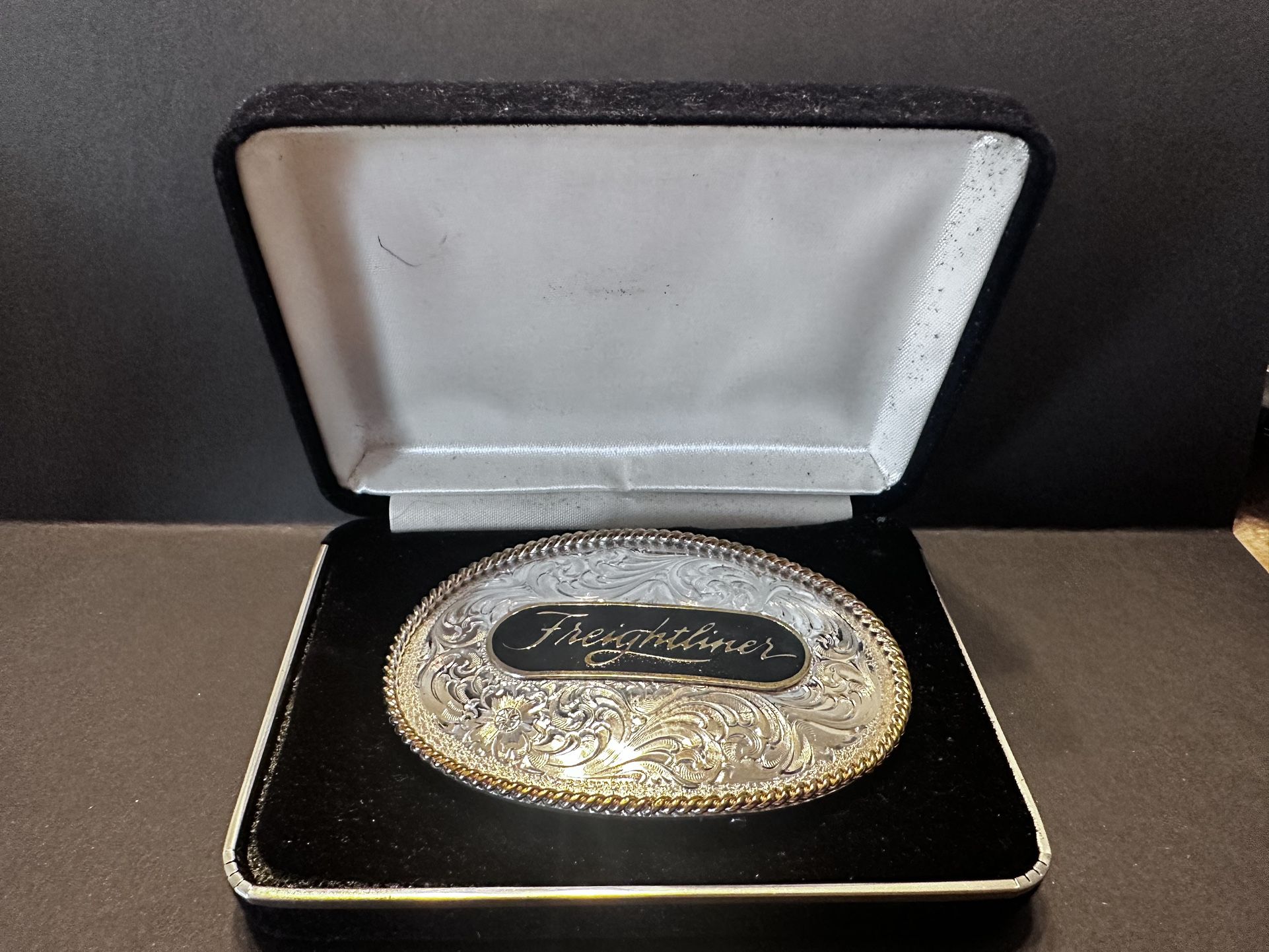 Freightliner Silver Plated Belt Buckle