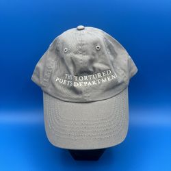 Taylor Swift The Tortured Poets Department Grey Dad Hat 